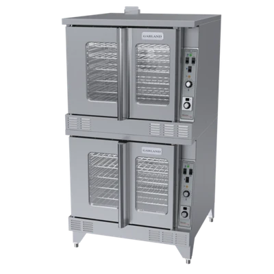 Garland MCO-GS-20-S Master Series Natural Gas Double-Deck Convection Oven - 120,000 BTU/Deck