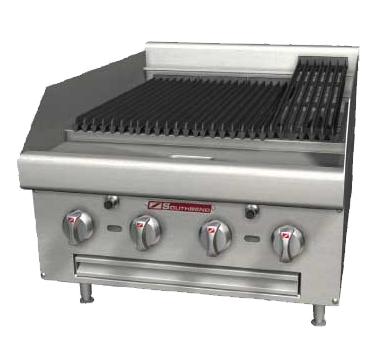 Southbend HDCL-36 36" Liquid Propane Countertop Charbroiler - 120,000 BTU