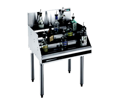 Krowne KR24-12RD 12"W x 24"D Underbar Liquor Bottle Display Unit
