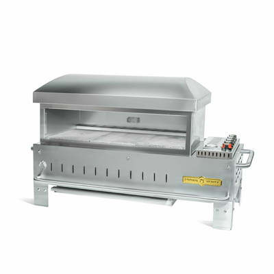 Crown Verity CV-PZ-36-TT Table Top Series OutDoor Triple-Deck Pizza Oven Liquid Propane - 85,000 BTU
