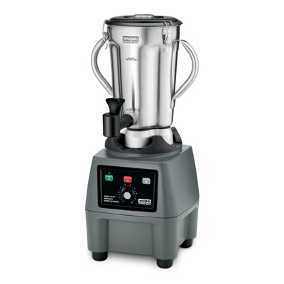 Waring CB15VSF 1 Gallon Variable-Speed Food Blender with Stainless Steel Container and Spigot - 120 Volts, 3.75 HP