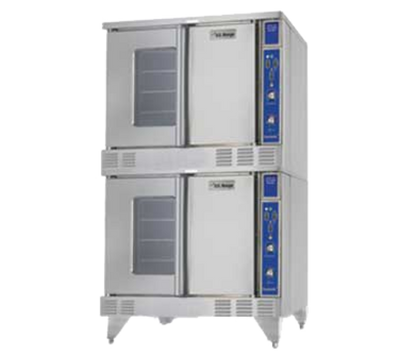 Garland SUMG-200 Summit Series Natural Gas Double-Deck Convection Oven - 106,000 BTU/Deck