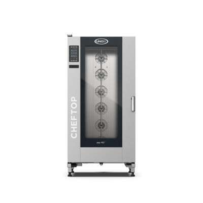 Unox XAVL-2021-DPLS 40 Hotel Size Pan Left-to-Right Door Opening Electric ChefTop MIND.Maps Plus Combi Oven - 208-240 Volts