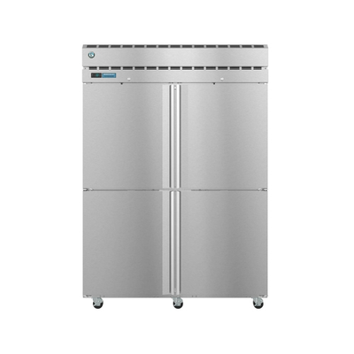 Hoshizaki PT2A-HS-HS 55"W Two-Section Solid Door Steelheart Series Refrigerator