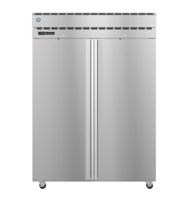 Hoshizaki PT2A-FS-FS 55"W Two-Section Solid Door Steelheart Series Refrigerator