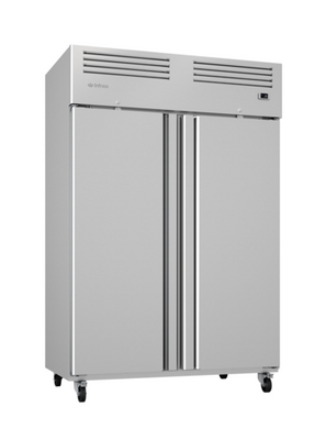 Infrico USA IRR-AGB49 54.5" W Two-Section Solid Door Reach-In Refrigerator