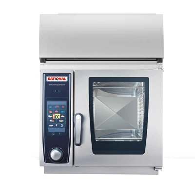 RATIONAL iCombi Pro XS Half Size Electric Combi Oven with UltraVent - 208/240 Volts, 1 Phase