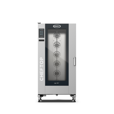 Unox XAVC-16FS-GPR 20 Hotel Size Pan Right-to-Left Door Opening Liquid Propane ChefTop MIND.Maps Plus Combi Oven - 307,093 BTU