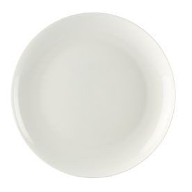 CAC China MAJ-6C 6" Dia. White Bone China Round Majesty Plate (3 Dozen Per Case)