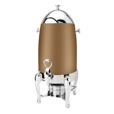 Eastern Tabletop 3135RZ 5 Gal. Bronze Finish Stainless Steel Ballerina Coffee Urn