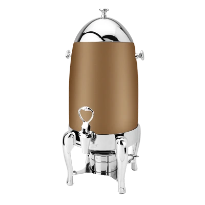 Eastern Tabletop 3135RZ 5 Gal. Bronze Finish Stainless Steel Ballerina Coffee Urn