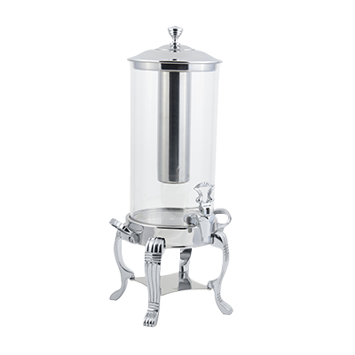 Bon Chef 40500CH 2 Gallon Juice Dispenser Stainless Steel Round