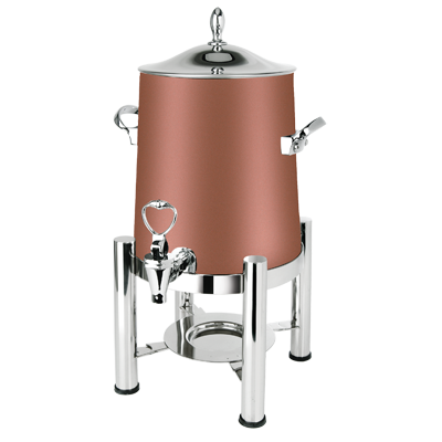 Eastern Tabletop 3125CP 5 Gal. Copper Finish Stainless Steel Pillar'd Coffee Urn