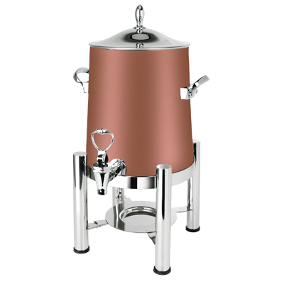 Eastern Tabletop 3125CP 5 Gal. Copper Finish Stainless Steel Pillar'd Coffee Urn