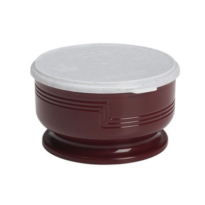 Cambro MDSB9487 9 Oz. Cranberry Polypropylene Red The Shoreline Collection Bowl - 48/Case