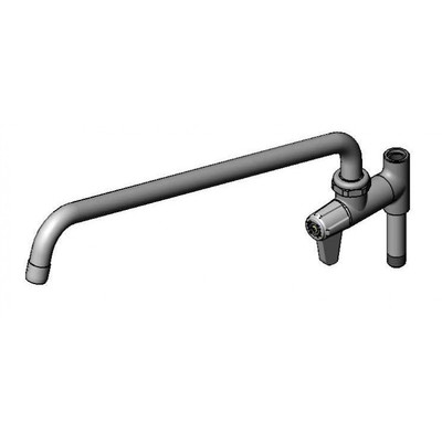 T&amp;S Brass 5AFL16 Equip Add-On Faucet 18-7/16" long