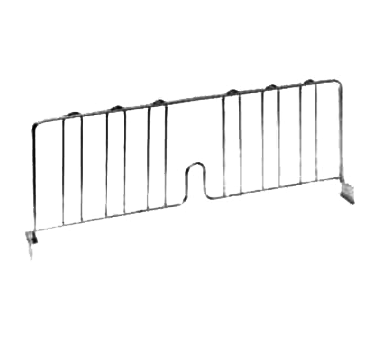 Metro DD24FC Super Erecta Shelf Divider 8" x 24" Chrome Plated Finish
