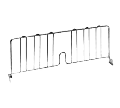 Metro DD24FC Super Erecta Shelf Divider 8" x 24" Chrome Plated Finish