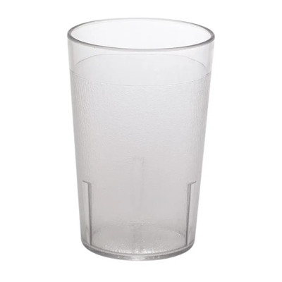 Cambro 800CW152 8 Oz. Clear Polycarbonate Camwear Tumbler - 48/Case