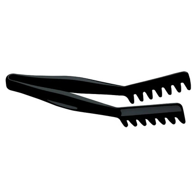 Cambro TGA11110 10-13/16" Black Tongs