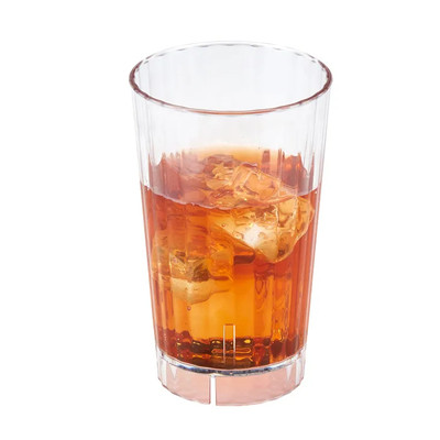 Cambro HT16CW135 16 Oz. Clear Polycarbonate Camwear Huntington Tumbler - 36/Case