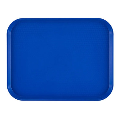 Cambro 1418FF186 13.81" Red Rectangle Fast Food Tray