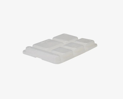 Cambro 10146DCPC190 10-1/16" x 14-1/16" Rectangle Co-polymer Separator Tray Lid - 24/Case