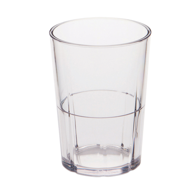 Cambro LDT6152 6 Oz. Clear SAN Plastic Lido Tumbler (Case of 36)