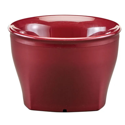 Cambro MDSHB5487 The Harbor Collection Cranberry 5 oz Polypropylene Bowl - 48/Case