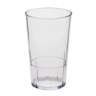 Cambro LDT16152 16 Oz. Clear SAN Plastic Lido Tumbler - 36/Case