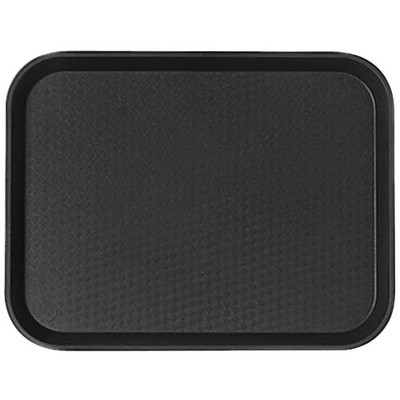 Cambro 1014FF110 10.04" Red Rectangle Fast Food Tray - 24/Case