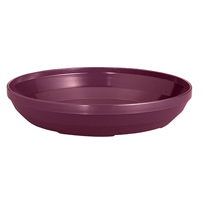 Cambro MDSL9487 Cranberry Plastic The Shoreline Collection Pellet Underliner - 12/Case