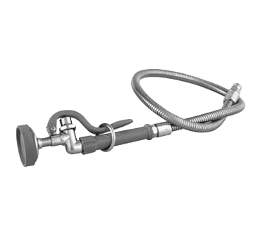 T&amp;S Brass B-0100-M Pre-Rinse Spray Automatic Shut Off Valve With Spray Head 3 Ft