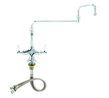Vulcan DBLTS 18NZLJ 12" W Swivel Spout DOUBLE Pantry Deck-Mount Faucet