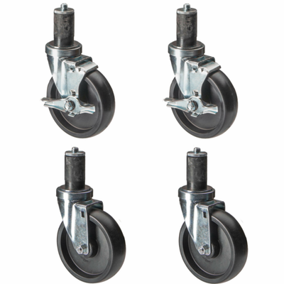 Vulcan ABC-CAST Casters with 2 Locking Wheels