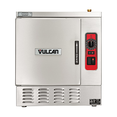 Vulcan C24EA5 PS 5 Pan Electric Countertop Convection Steamer - 208 Volts 15 kW