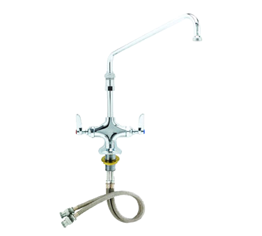Vulcan DBLTS 12NZL 12" W Swivel Spout DOUBLE Pantry Deck-Mount Faucet