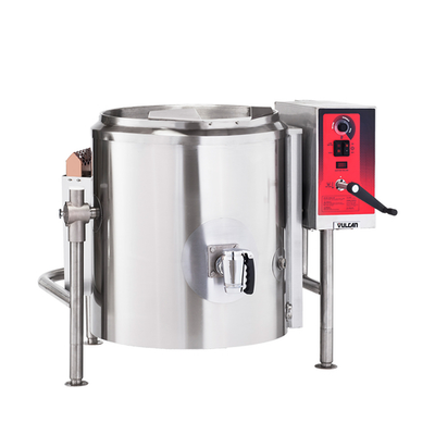 Vulcan K40GL 40 Gal. Stainless Steel Liquid Propane Stationary Kettle - 110-120 Volts