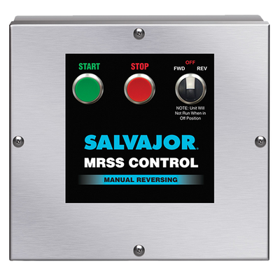 Salvajor MRSS Start/Stop Push Button Manual Reversing Control Nema 4 Stainless Steel Enclosure