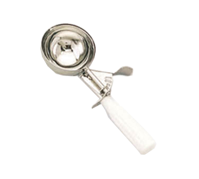 American Metalcraft NSPDS6 Size 6 White Handle Thumb Disher