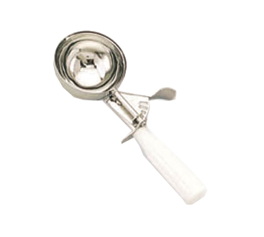 American Metalcraft NSPDS6 Size 6 White Handle Thumb Disher