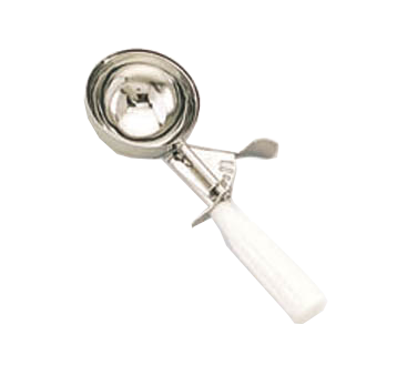 American Metalcraft NSPDS6 Size 6 White Handle Thumb Disher
