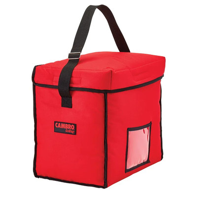 Cambro GBD13913521 GoBag Delivery Bag small 13" x 9" x 13" - 4 Cases