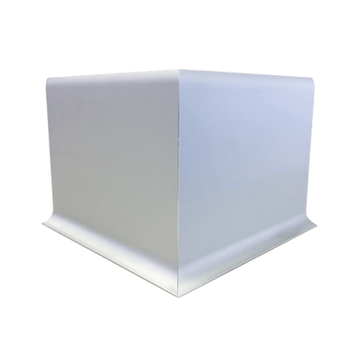 New Age 9790C 5"W x 5"H Aluminum Outside Corner Cove Baseboard