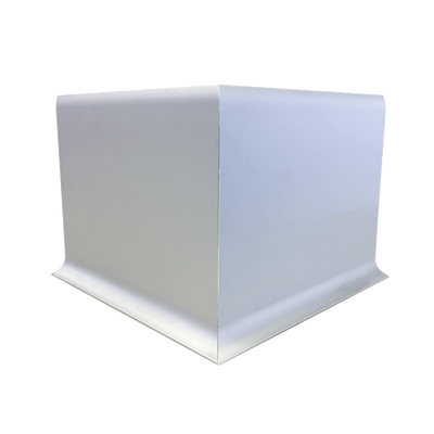 New Age 9790C 5"W x 5"H Aluminum Outside Corner Cove Baseboard