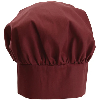 Winco CH-13BG Burgundy Chef Hat