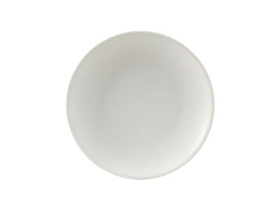 Tuxton VWA-071 Porcelain Matte White Round Plate (3 Dozen Per Case)