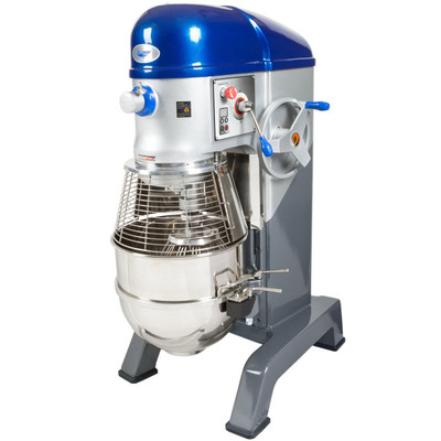 Vollrath 40760 60 Qt. Planetary Floor Mixer with Safety Guard - 208/240V, 2 HP