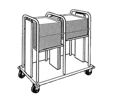 Piper Products PT/1216MO2 Mobile Tray Dispenser