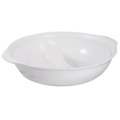 Spring USA 8258-2/30/2
 12"
 3 qt
 Stainless Steel
 White
 Round
 Motif Casserole Pan